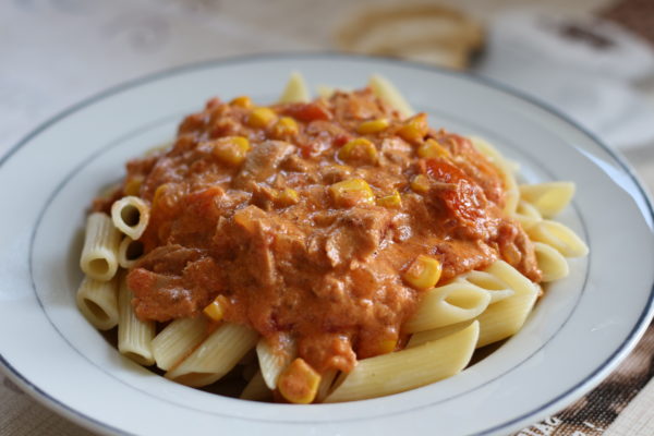 Thunfisch Tomaten Sosse Mit Nudeln Viola S Blog