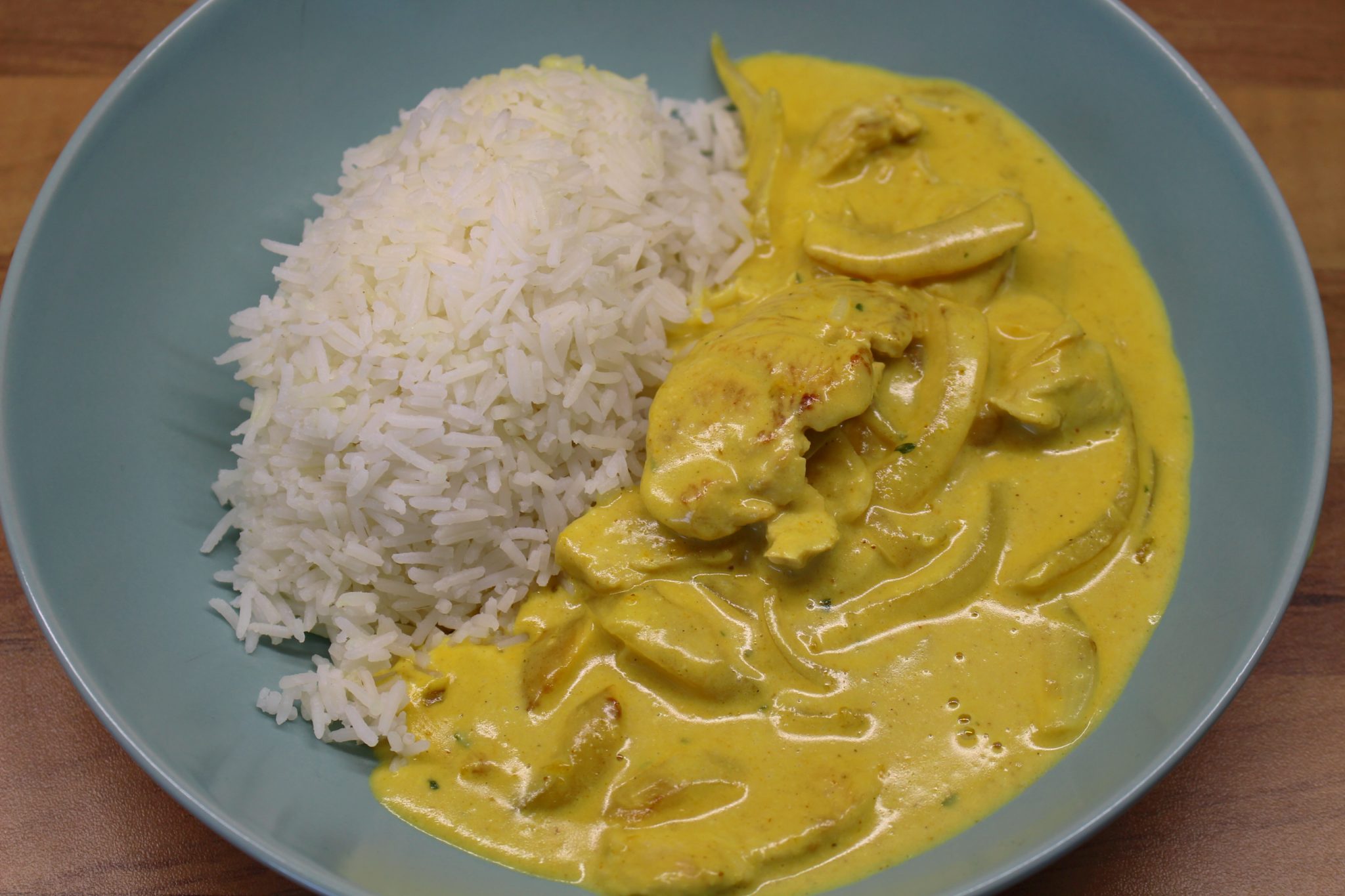 Curry Geschnetzeltes mit Reis - Viola&amp;#39;s Blog